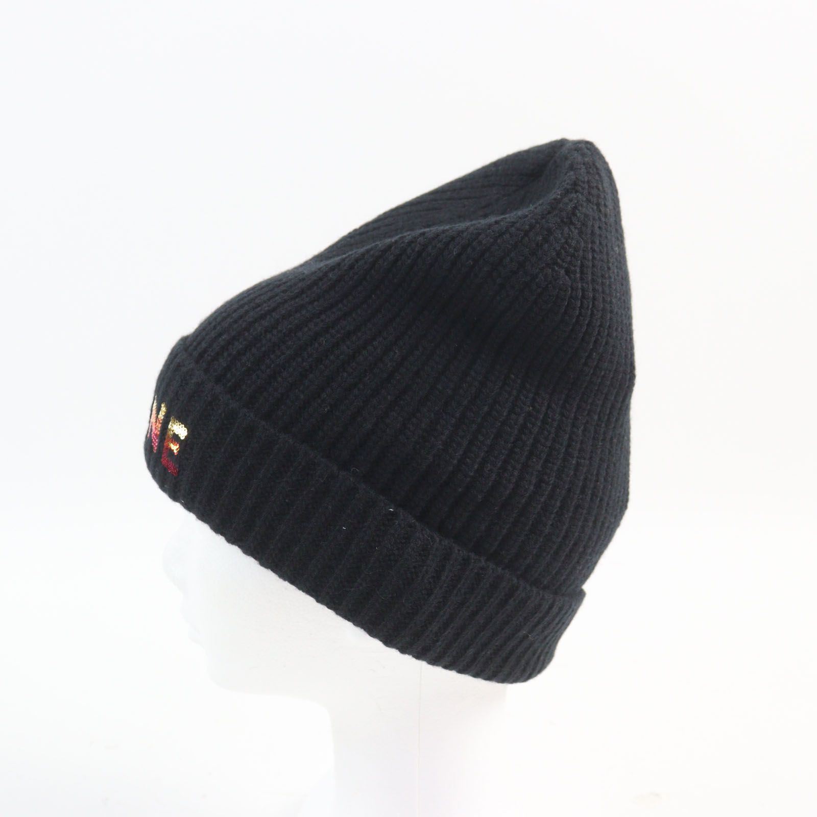 未使用品○CELINE セリーヌ 2A07Z666Q Embroidered Beanie