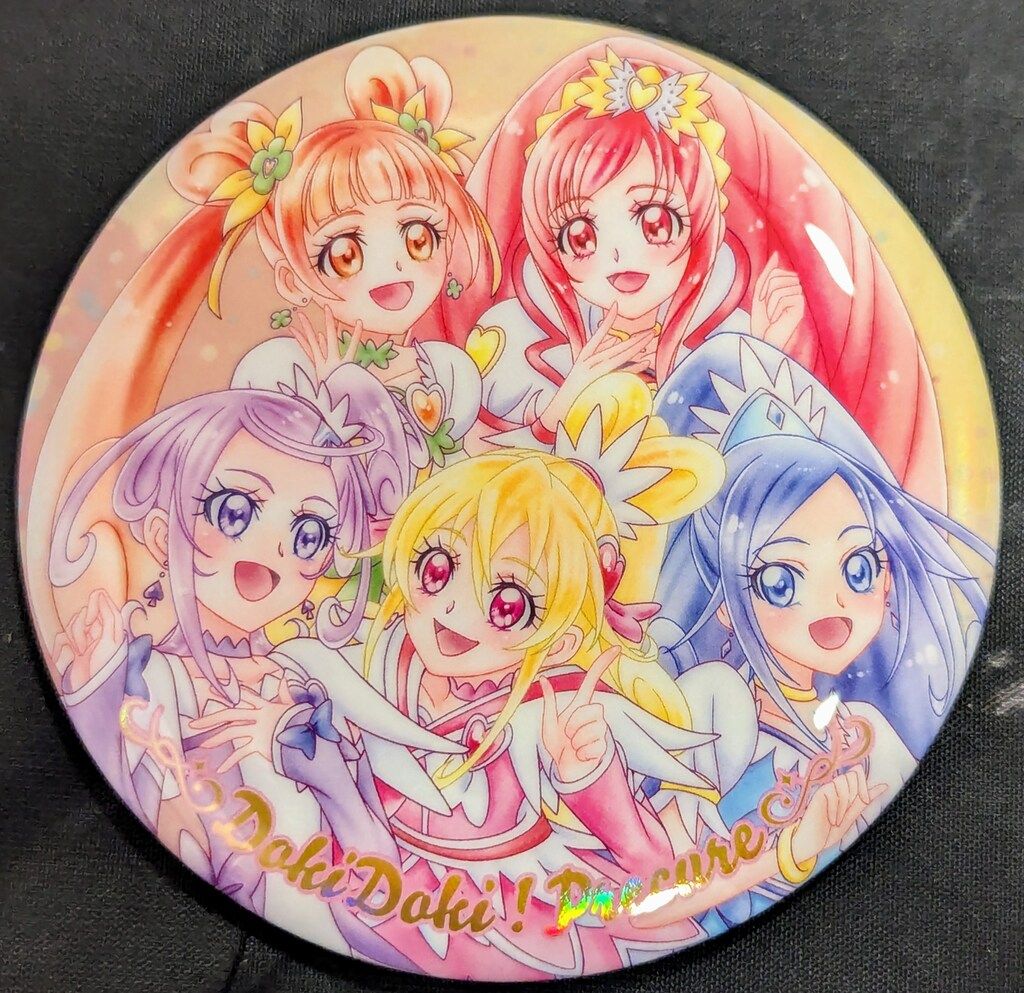 バンダイ プリキュアオールスターズBIG缶バッジBiscuit-20th