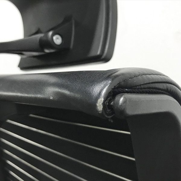 ヘッドレスト付 オフィスチェア