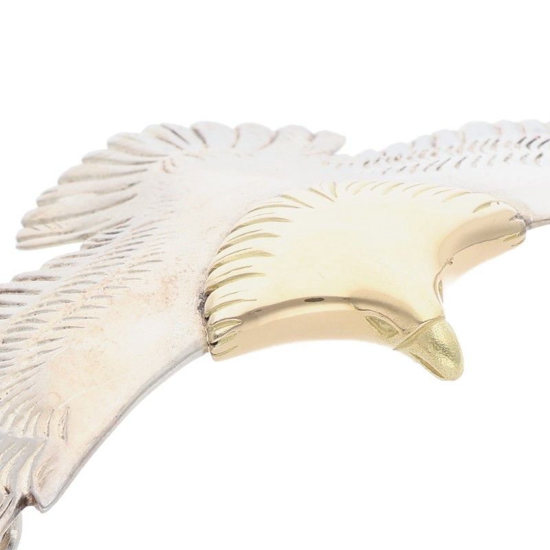 ア*マ様 今日のみ大特価！すぐ着可！シルバーダラークラフト18k頭金小イーグル！ ア*マ様 今日のみ大特価！すぐ着可！シルバーダラークラフト18k頭金