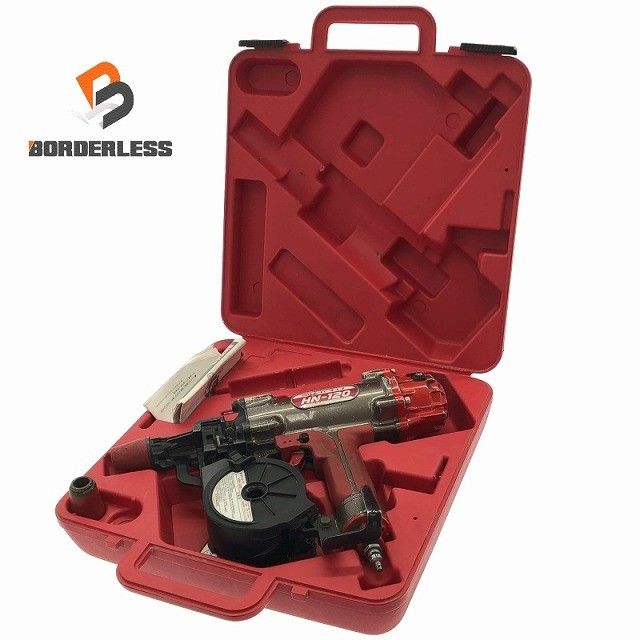 品 MAX マックス 65mm 高圧 コンクリートピンネイラ HN-120 ケース付 コンクリート用 ピンタッカー ピン釘打機 ピン打機