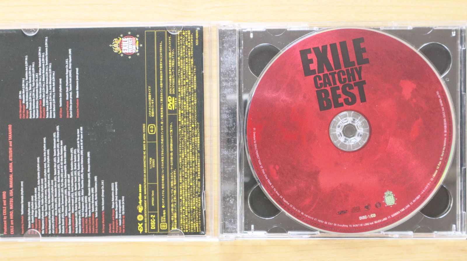 EXILE CD DVD グッツ EXILE - EXILE 第二章 アルバムCD DVD LIVEDV豪華セット バラ