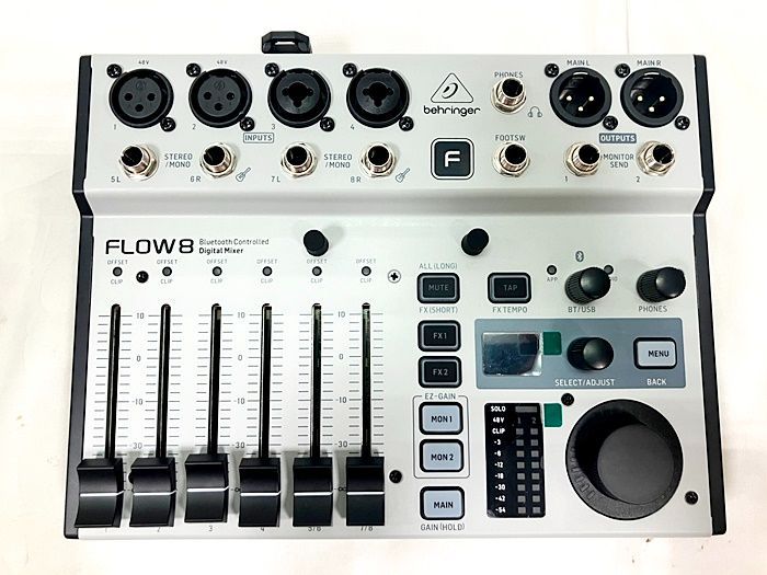 タイムセールも有。 BEHRINGER ベリンガー FLOW 8 オールインワンコンパクトデジタルミキサー