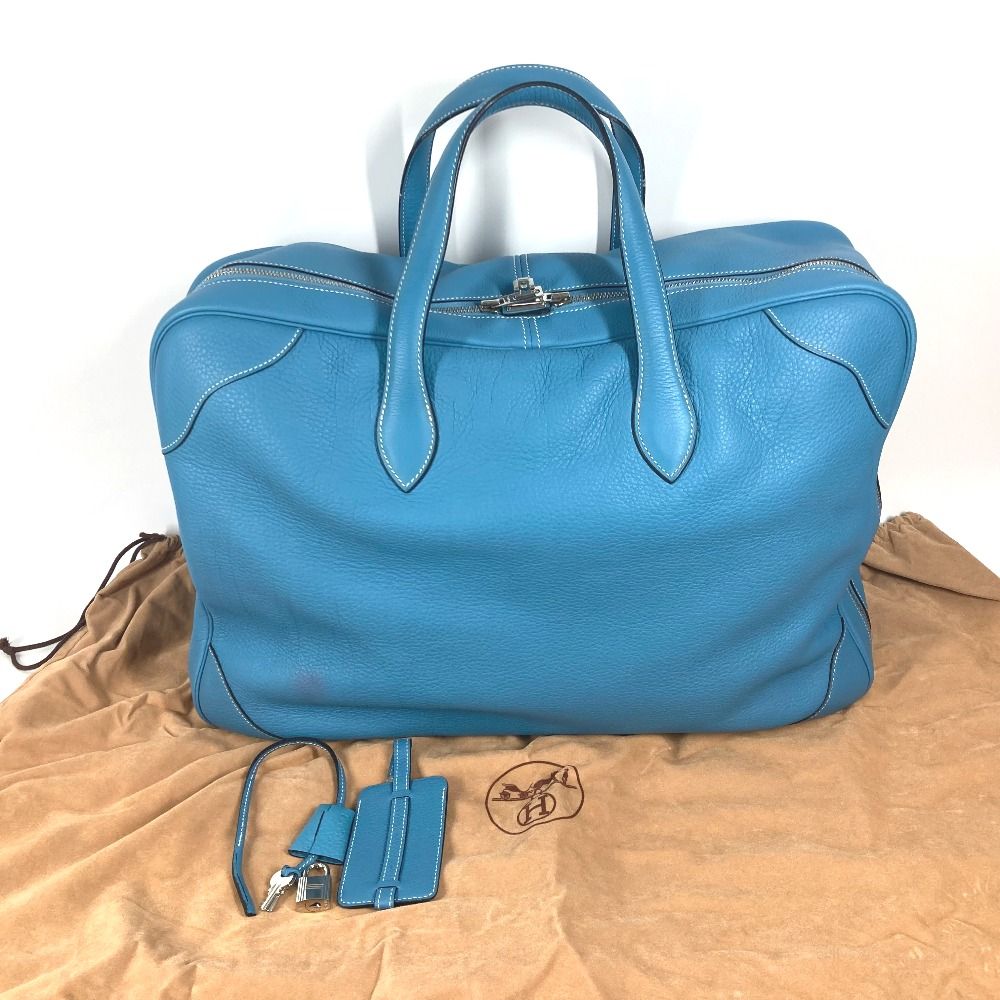 HERMES エルメス ボストンバッグ ヴィクトリア50 トリヨン