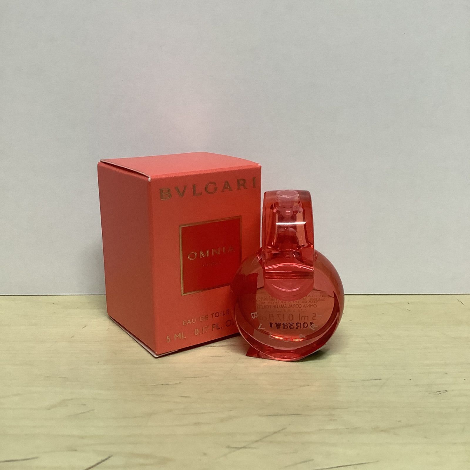 新品未使用 BVLGARI ブルガリ オムニア コーラルオードトワレ