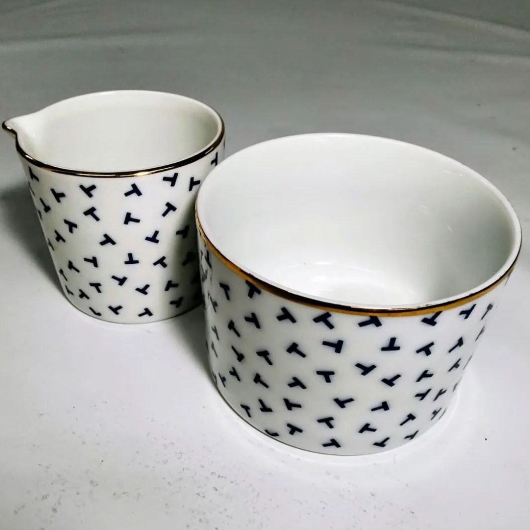 ティファニー ダンシングT ココットセット 5点 & ミルクピッチャー 1点