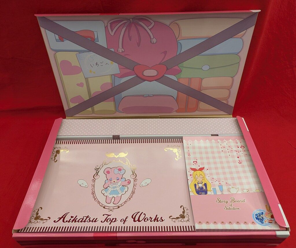 アイカツ！ TOP OF WORKS 特盛いちごパフェBOX TOW 資料集アイカツ