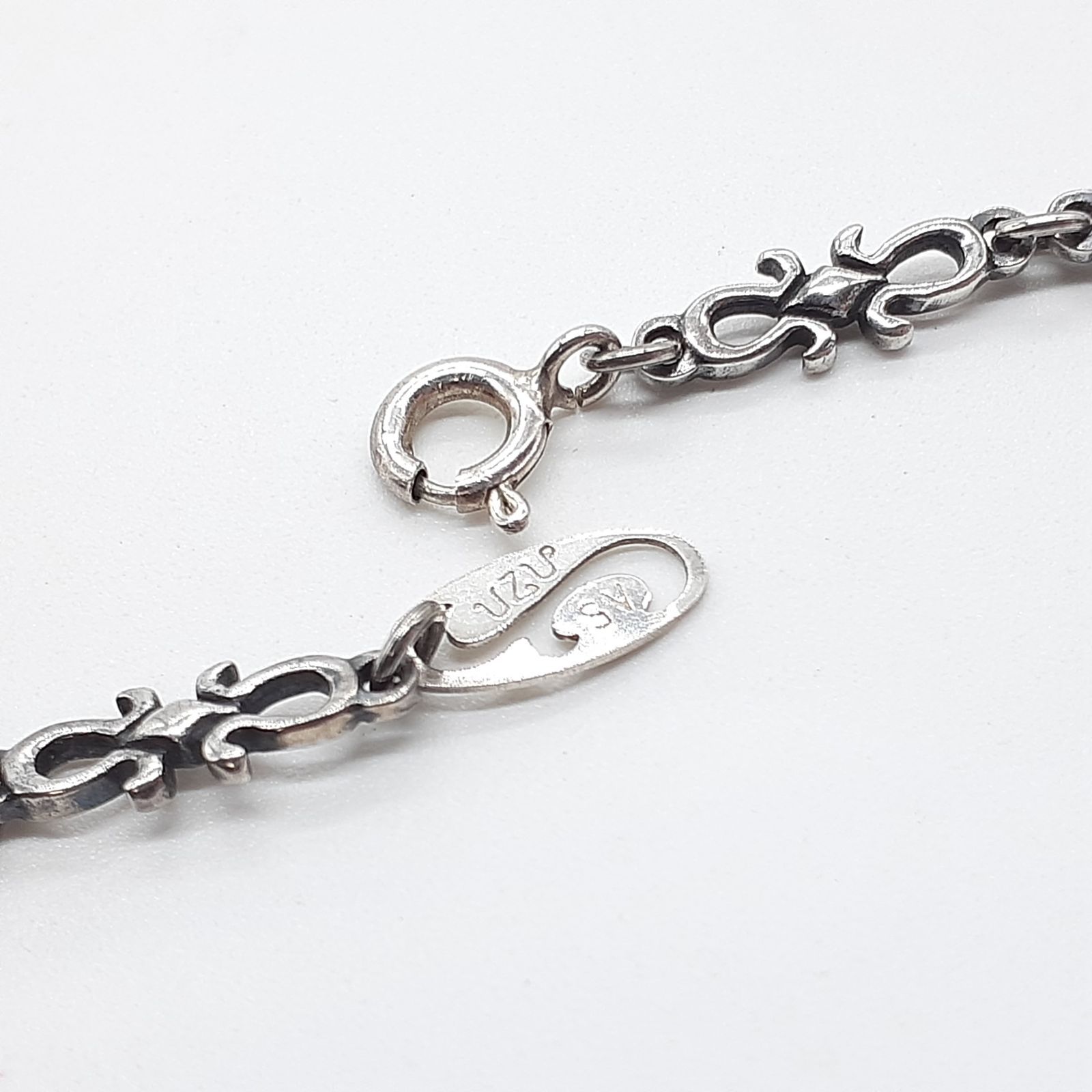 UZU ウズ ネックレス シルバー SILVER デザインチェーン フラワー