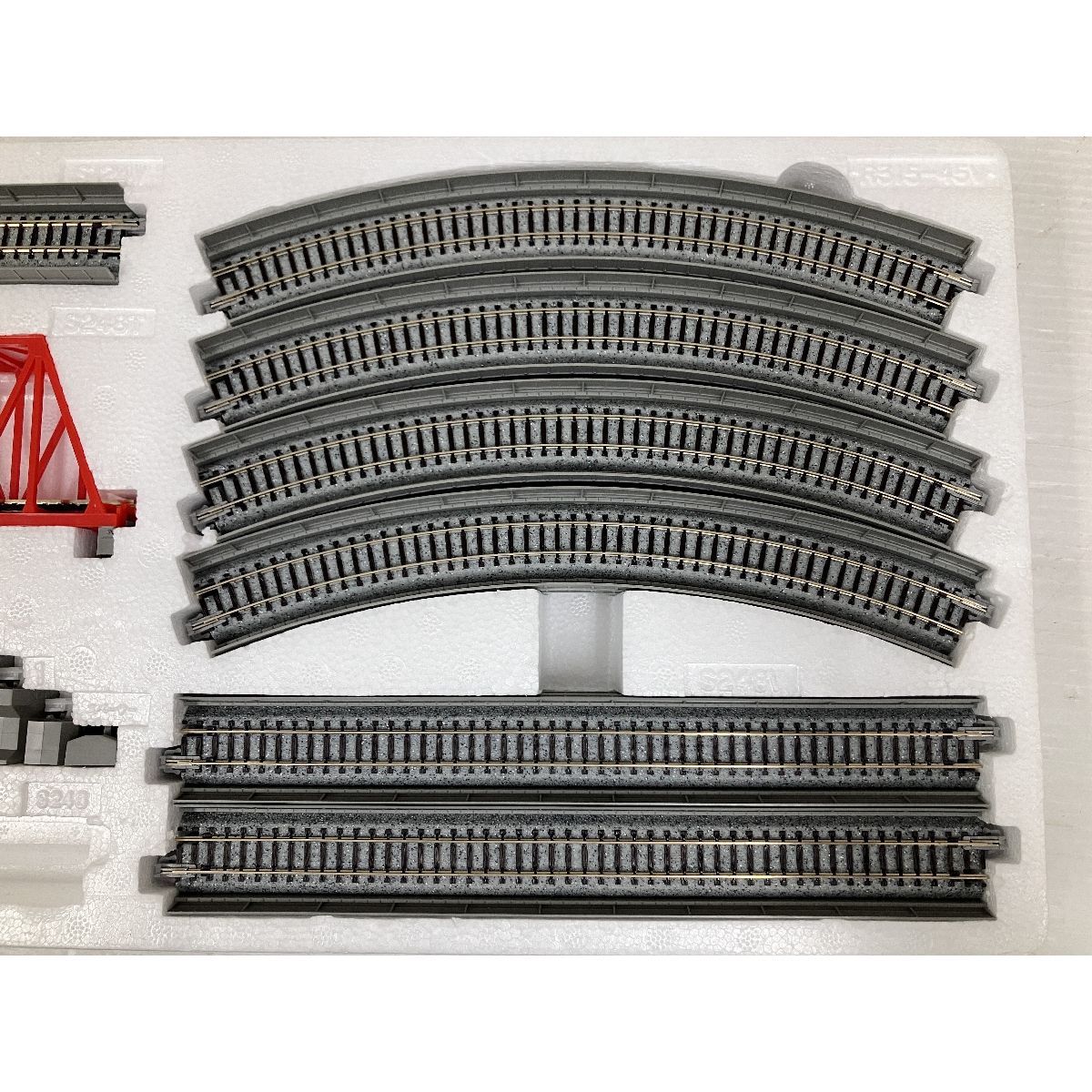 KATO 20-860 V2 島式ホーム用待避線電動ポイントセット 2個 V1