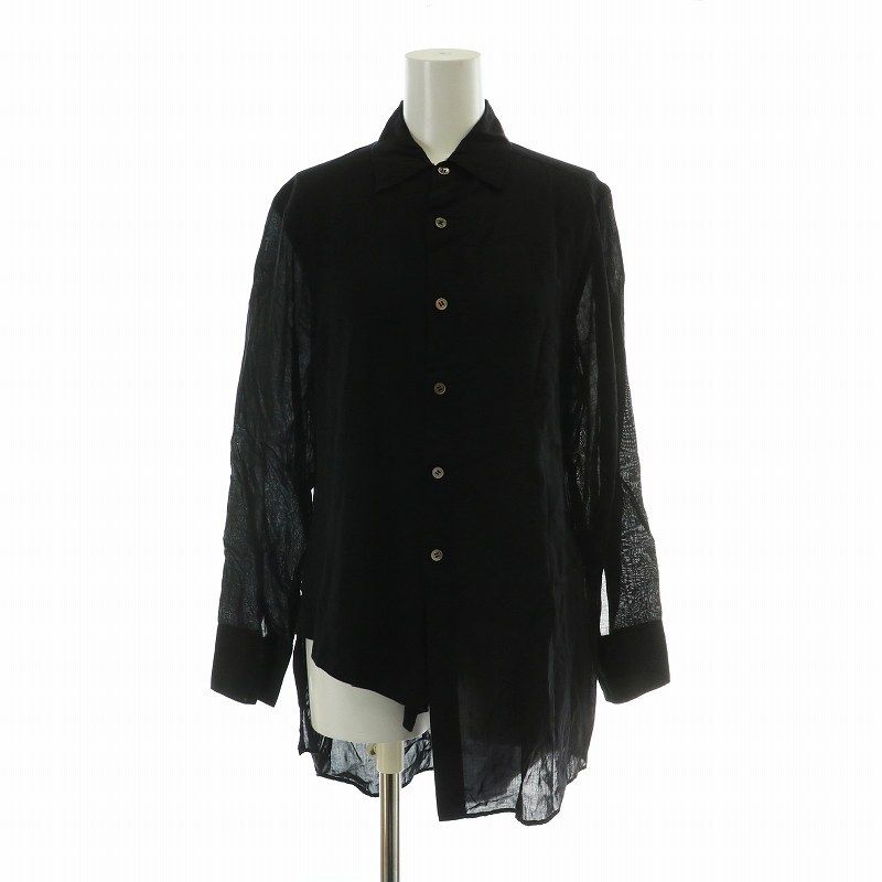 グラウンドワイ ヨウジヤマモト GroundY シャツ ブラウス 長袖 変形