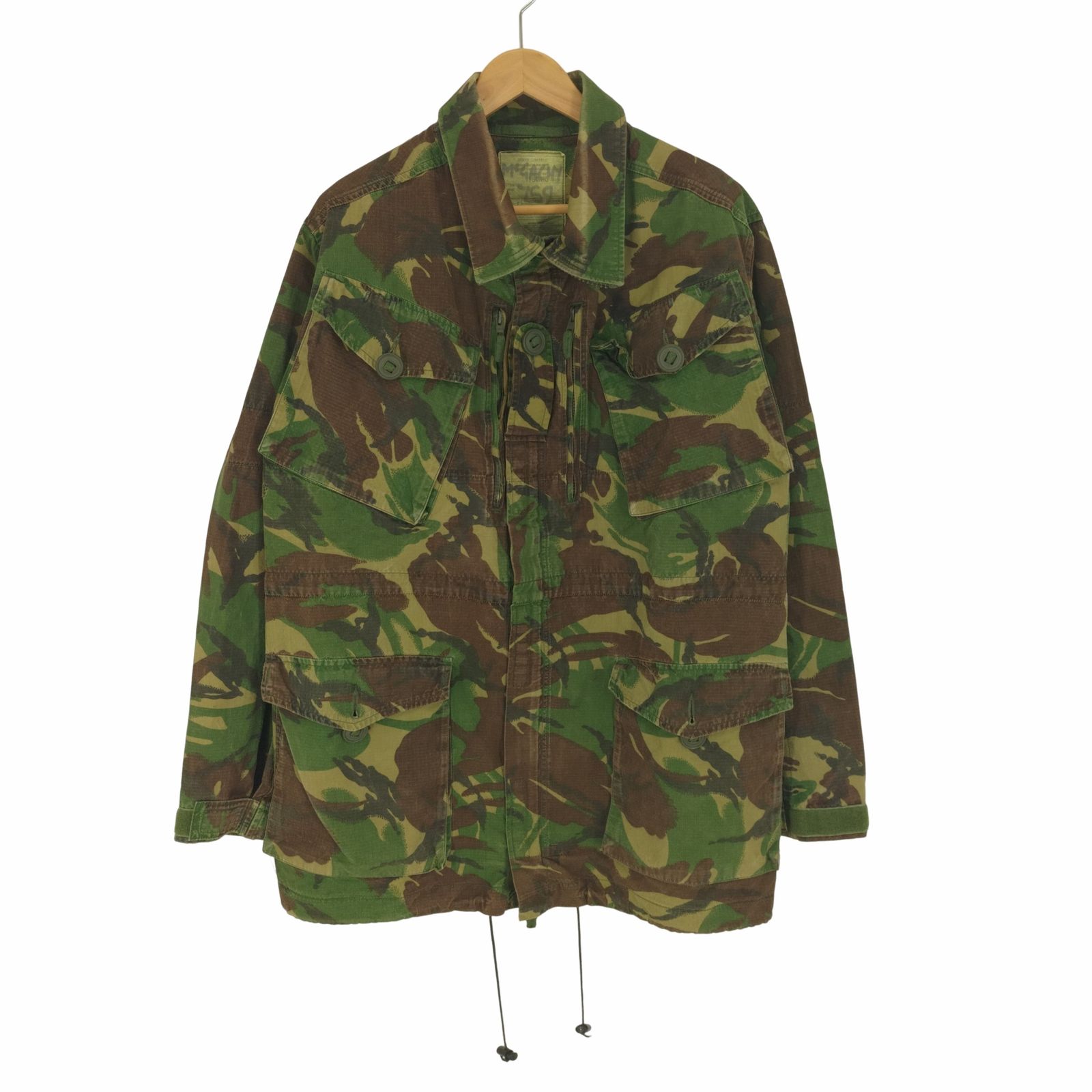 ブリティッシュアーミー BRITISH ARMY RIPSTOP FIELD JACKET リップストップ フィールドジャケット ミリタリー Disruptive Pattern Material DPM迷彩 メンズ  180/96