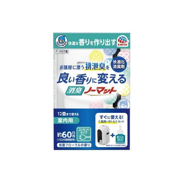 まとめ ヘルパータスケよい香りに変える消臭ノーマット快適フローラルの香り ×5セット