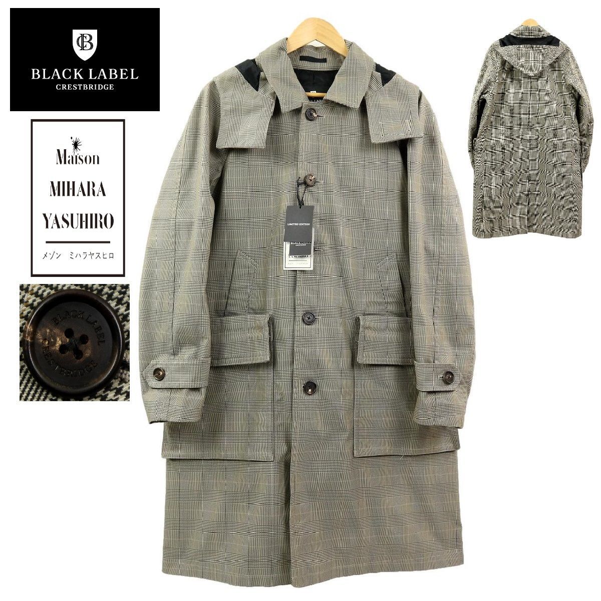 BLACK LABEL CRESTBRIDGE×Harris Tweedコート BLACK LABEL CRESTBRIDGE×Harris Tweedコート