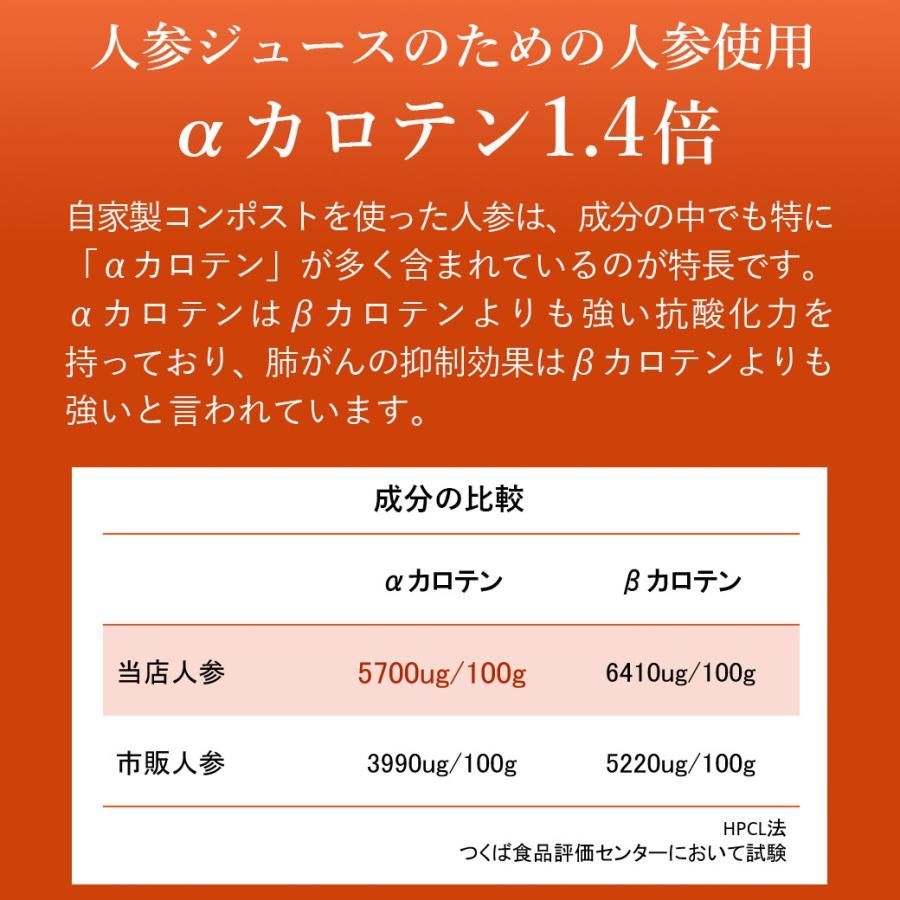 無農薬人参 野菜ジュース