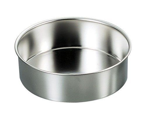 遠藤商事 業務用 チーズケーキ用デコ共底 15cm 浅型 18-8ステンレス