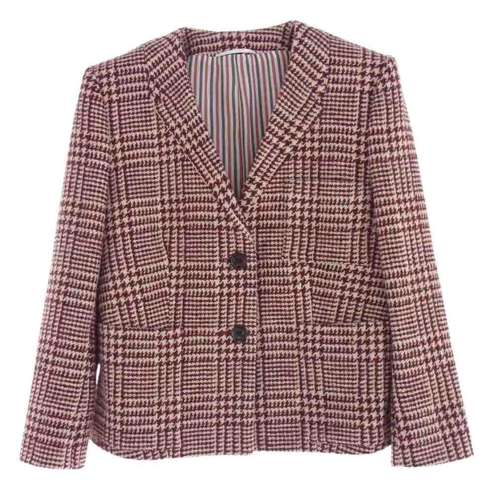 トムブラウン THOM BROWNE 千鳥柄 テーラード ジャケット ウール 楽天市場】THOM BROWNE(トムブラウン) サイズ:36 ミディアム