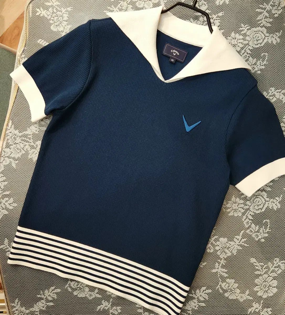 【新発売！】 キャロウェイ セーラーカラー 秋 ショートスリーブプルオーバー