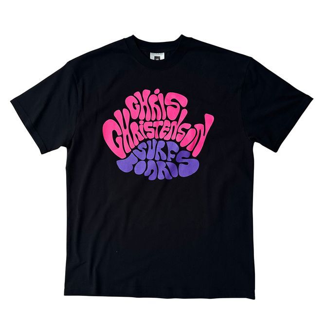KristenseN DU NORD★新品★半袖Tシャツ カットソー ネイビー クリステンソン Christenson メンズ Christenson X Andy Davis