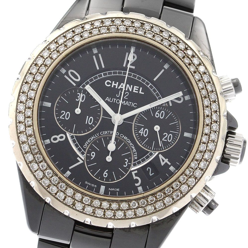 シャネル CHANEL H0940 J12 41MM クロノグラフ アフターダイヤ