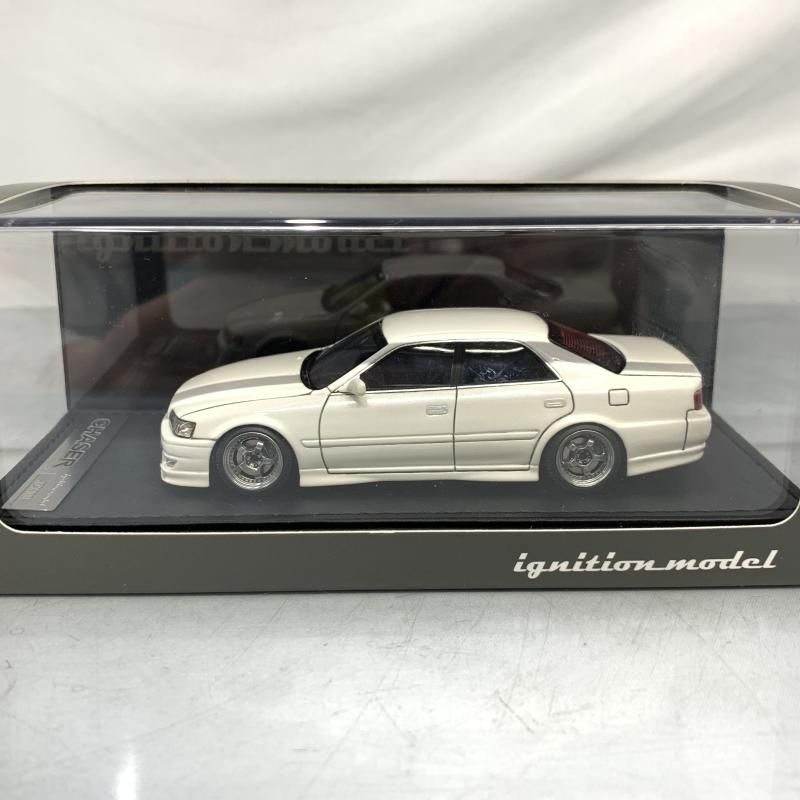 1|43 ｲｸﾞﾆｯｼｮﾝﾓﾃﾞﾙ Toyota Chaser Tourer V JZX100 Pearl White Wo-Wheel IG1237 91