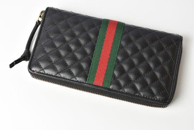 グッチ メンズ/レディース 長財布/ダブルG キルティングレザー 536450