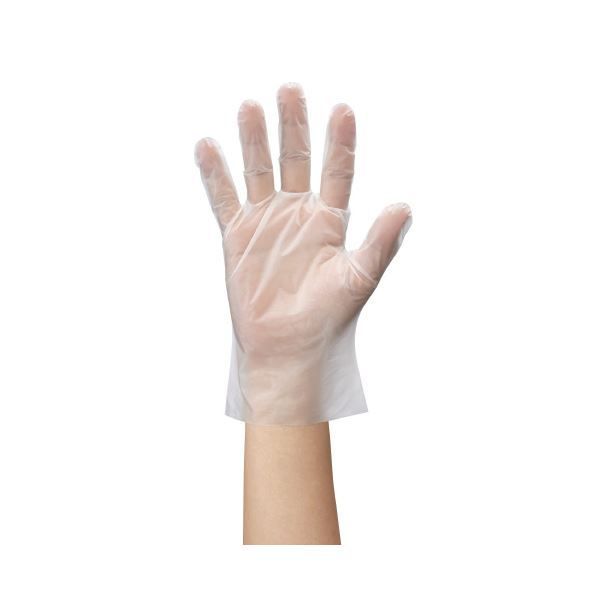 ショーワグローブ つかいきりグローブ 半透明 L 2400枚 100枚×24箱 使い捨て手袋 使いきり手袋