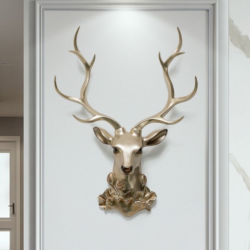 樹脂製ハンティングトロフィー ハンティングトロフィー オブジェ