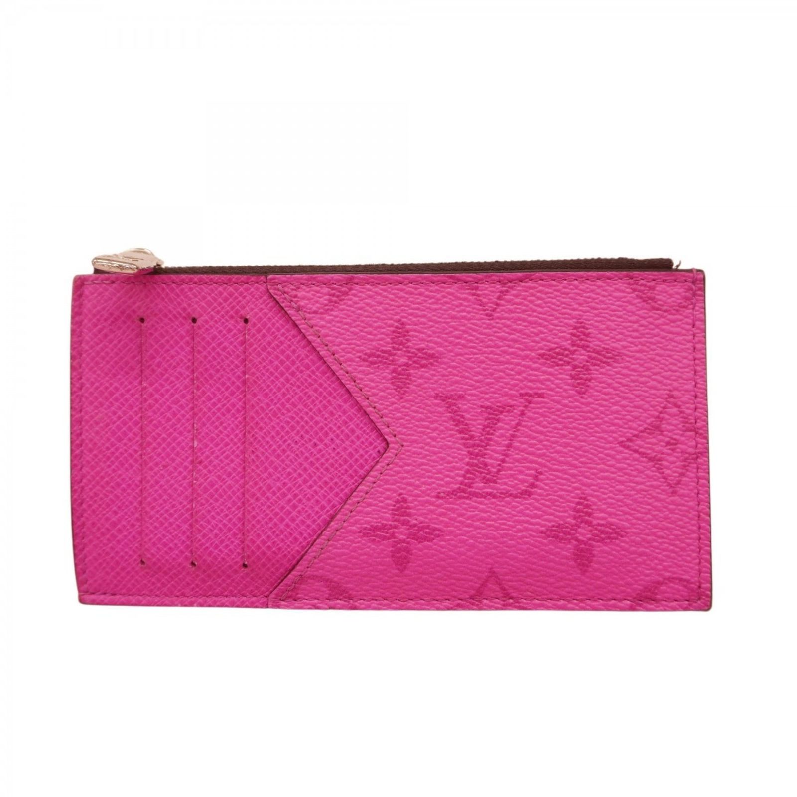 ルイ ヴィトン Louis Vuitton ルイ ヴィトン 財布 コインケース タイガラマ コインカードホルダー M30777 フューシャピンクメンズ