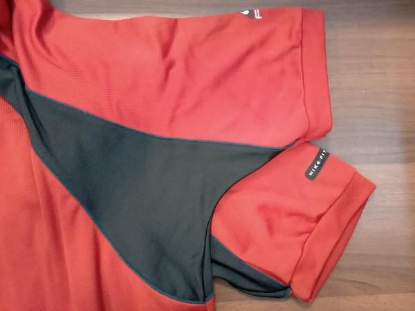 NIKE ACG 赤 ハーフジップ Tシャツ 半袖 NIKE Tシャツ/ロンT ナイキ ACG 90s／レッド／ハーフジップ