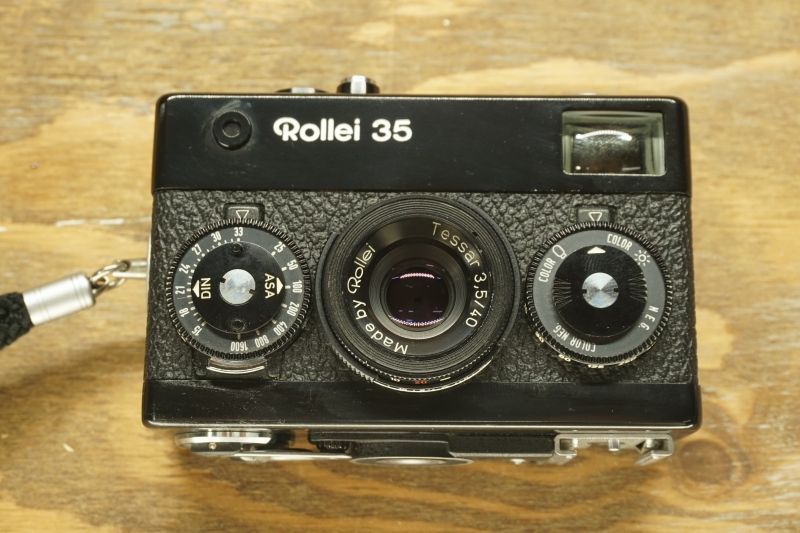 8592 美品 Rollei 35 露出計OK シンガポール製 ブラック - メルカリ