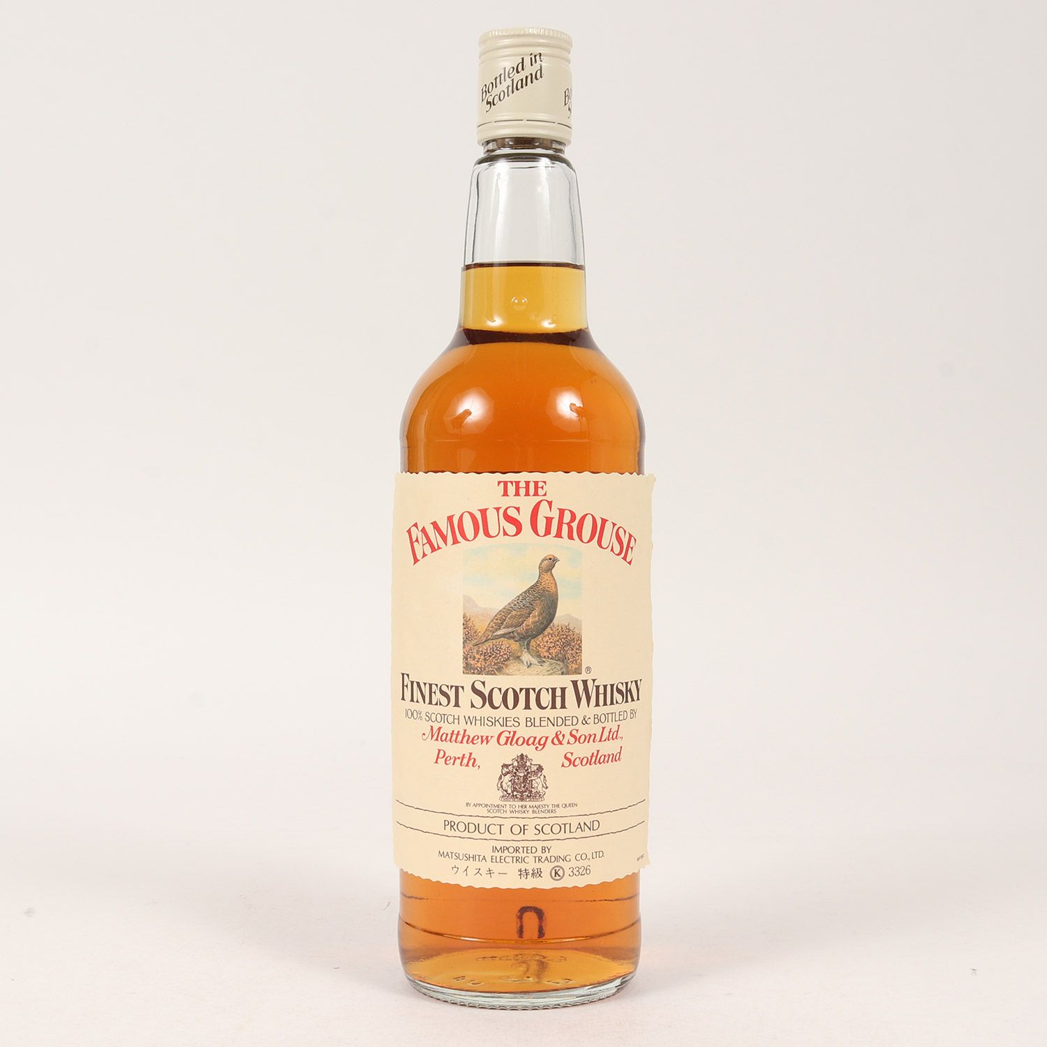 スコッチ ウイスキー フェイマスグラウス 特級　古酒　未開栓 未開栓】古酒 THE FAMOUS GROUSE フェイマスグラウス 750ml 特級