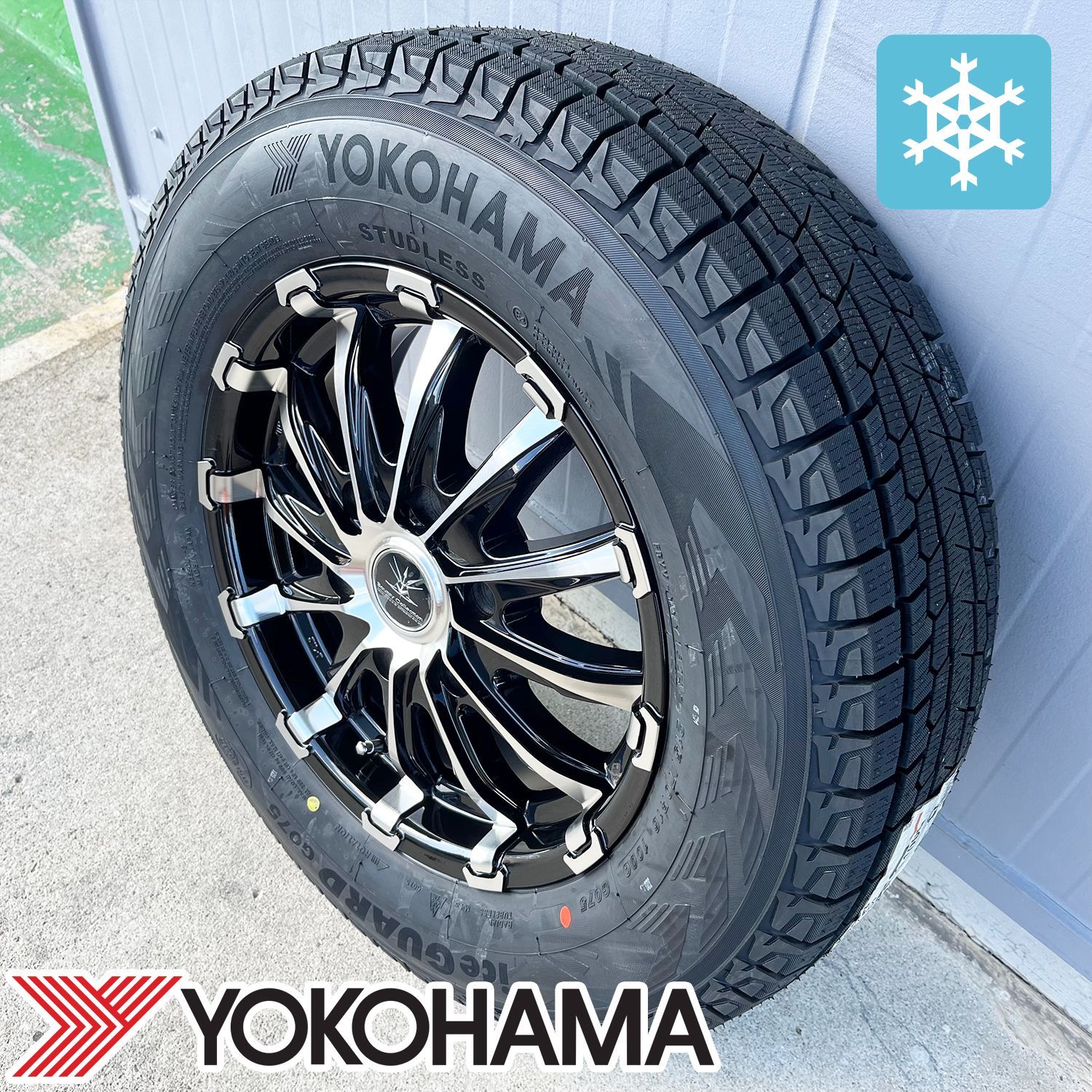 ヨコハマ アイスガードSUV G075 285/60R18 116Q 18インチ 4本セット ICE GUARD SUV G075 雪道 スタッドレスタイヤ