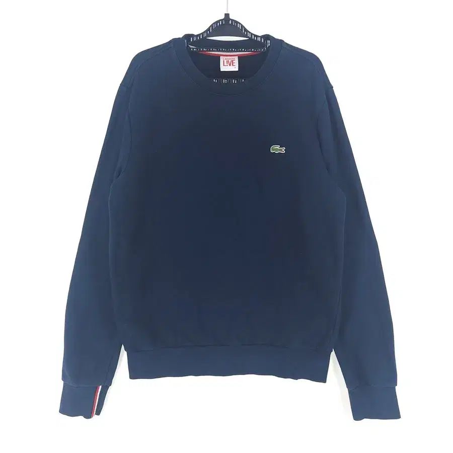 【雷市場（ポンジャン）商品韓国直送】 メンズ 100 LACOSTE(ラコステ) ネイビー パーカー Y4C ー 234 /ビンテージフレンド