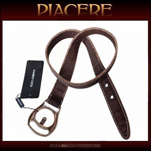 ドルチェ＆ガッバーナ ベルト 激レア 訳あり格安 大特価 DOLCE&GABBANA