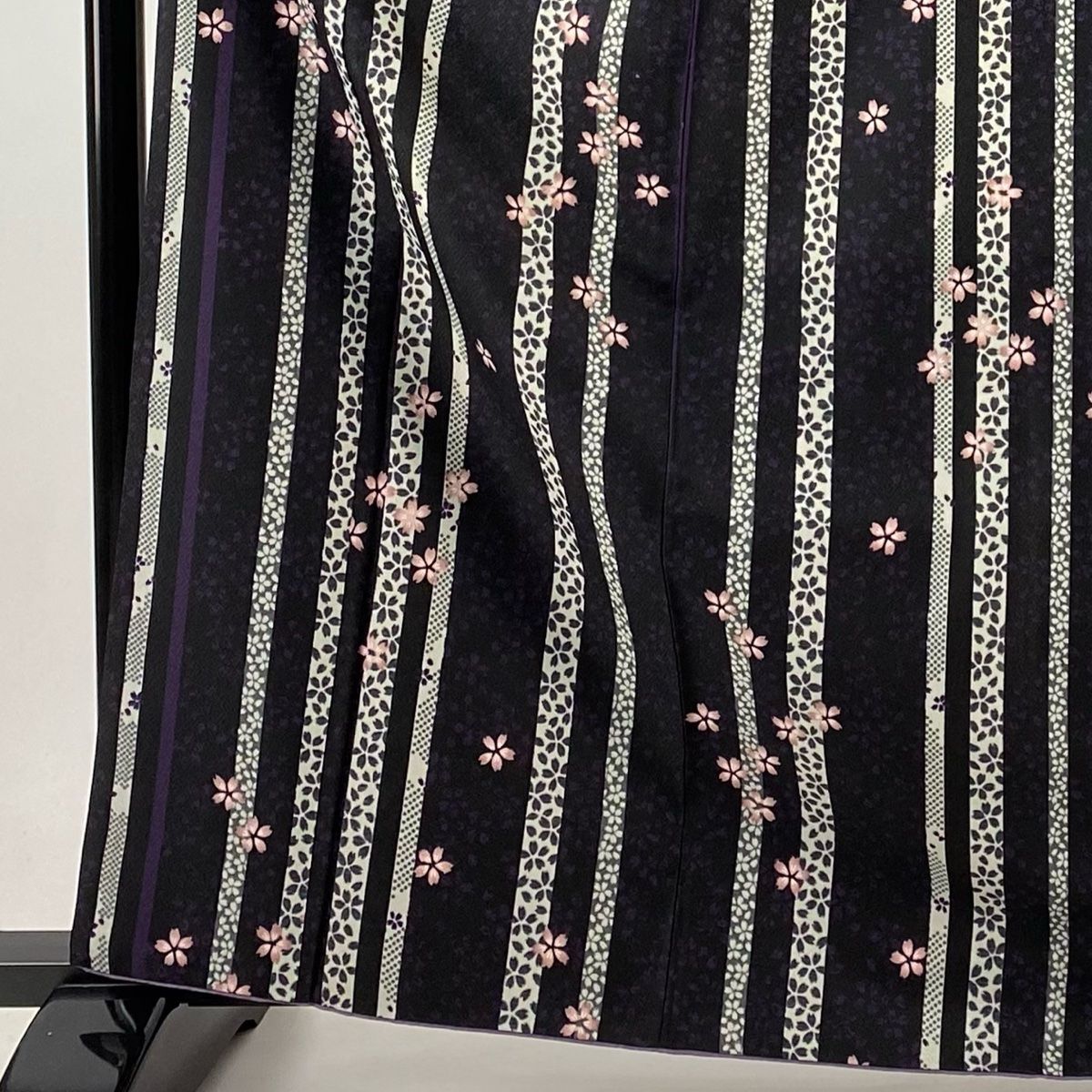 スーパートールサイズ❣　刺繍小紋　身丈約181 裄丈78cm 光触媒消臭機能付き スーパートールサイズ❣ 刺繍小紋 身丈約181 裄丈78cm 光触媒消
