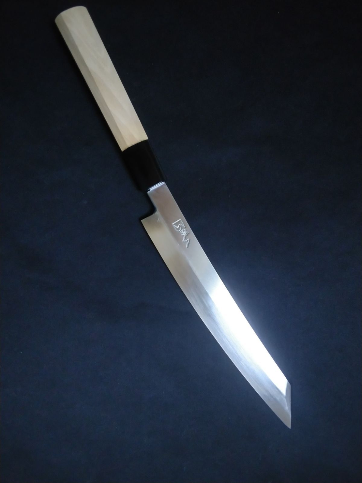 城山刃物製作所(堺業務用刃物メーカー直売)九寸切付柳刃 超鋼スーパー