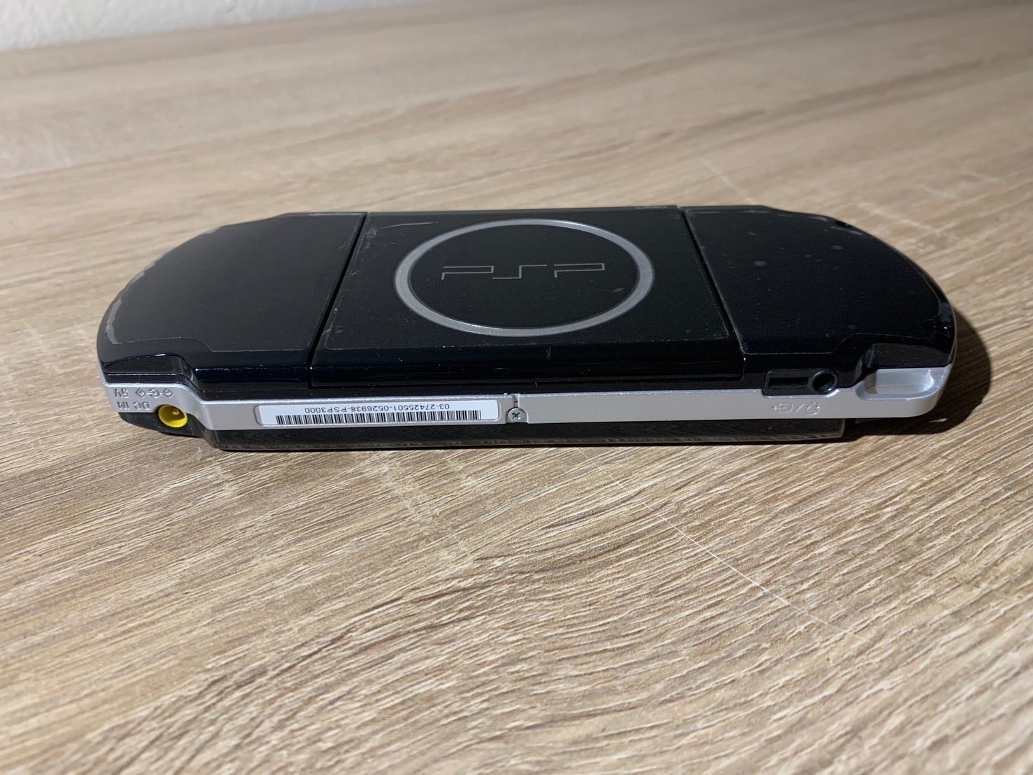 5676 PlayStation ポータブル PSP 3000 ブラック 動作 済み UP786_INFO