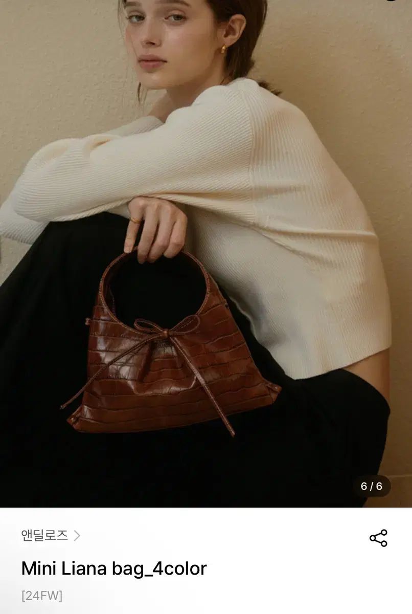 ndearose(エンディルローズ) ミニ リアナ バッグ Mini Liana bag