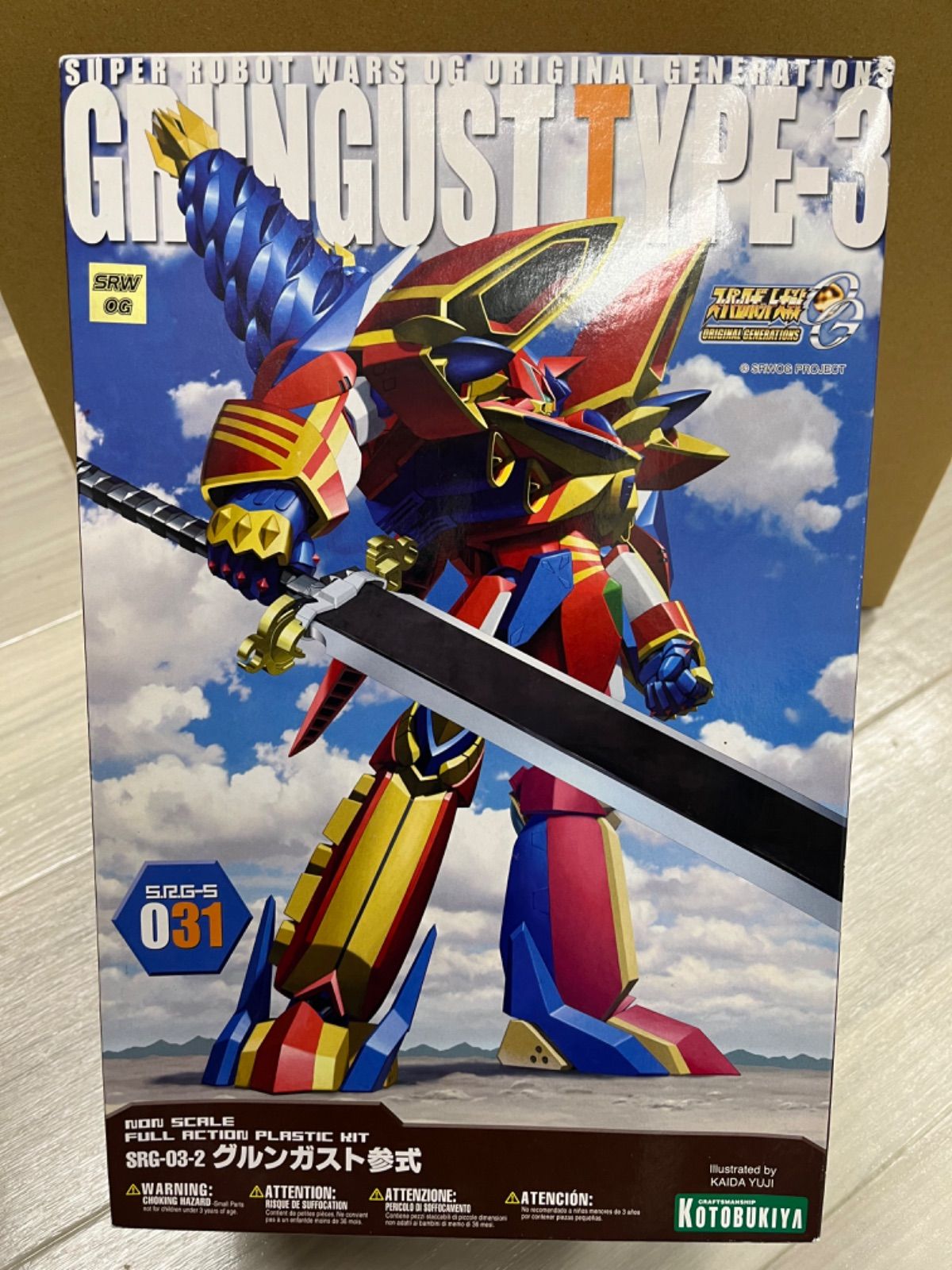 スーパーロボット大戦OG GRUNGUSTTYPE-3 グルンガスト参式 壽屋 - メルカリ