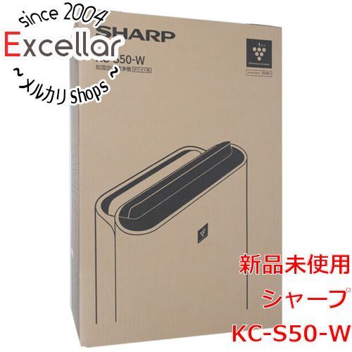 bn:9] SHARP 加湿空気清浄機 KC-S50-W ホワイト - 家電・PCパーツの