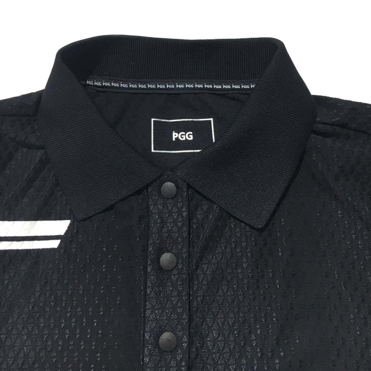 レディース ピージージー PGG 半袖ポロシャツ 1(M) 濃紺 ネイビー