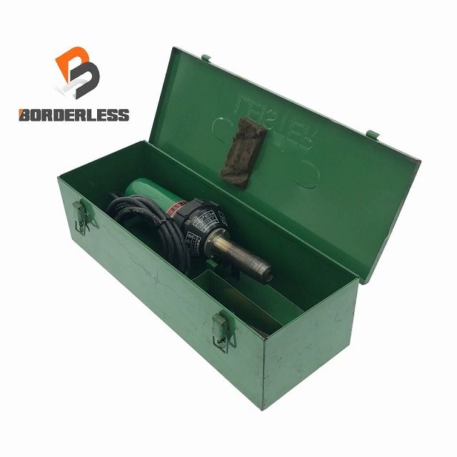 LEISTER ライスター 100V トリアック型 加圧ローラー ムーンナイフ チューブノズル付 熱風機 ヒートガン スイス製 108667