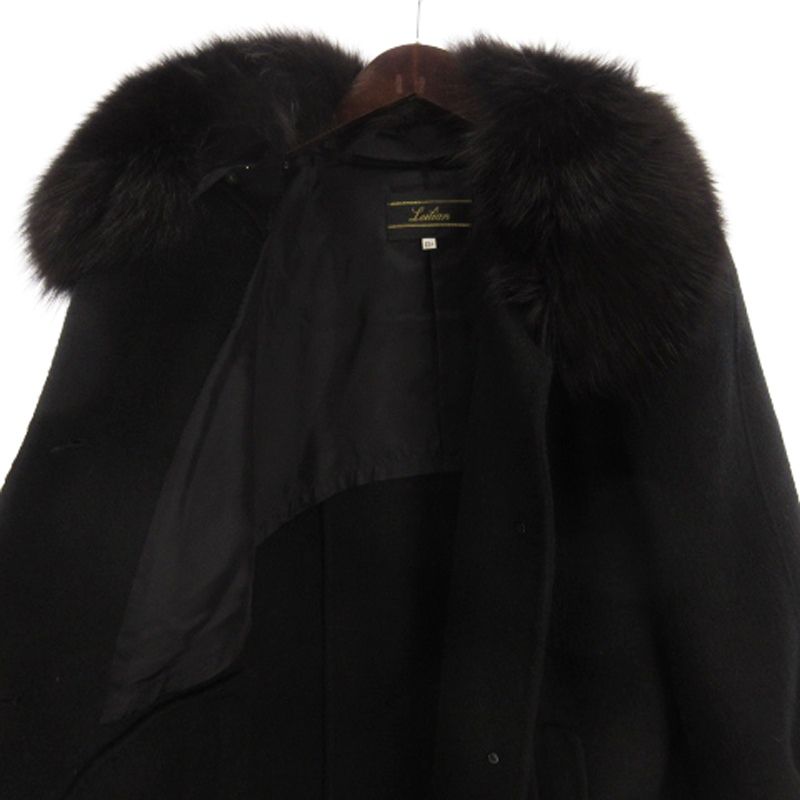 レリアン Leilian ステンカラー コート ロング カシミヤ混 レリアン Leilian ステンカラー コート ロング カシミヤ混
