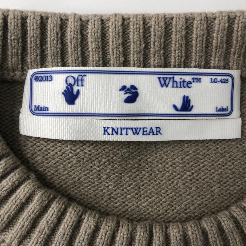 OffWhite™ ネイビー ロゴセーター OffWhite™ ネイビー ロゴセーター