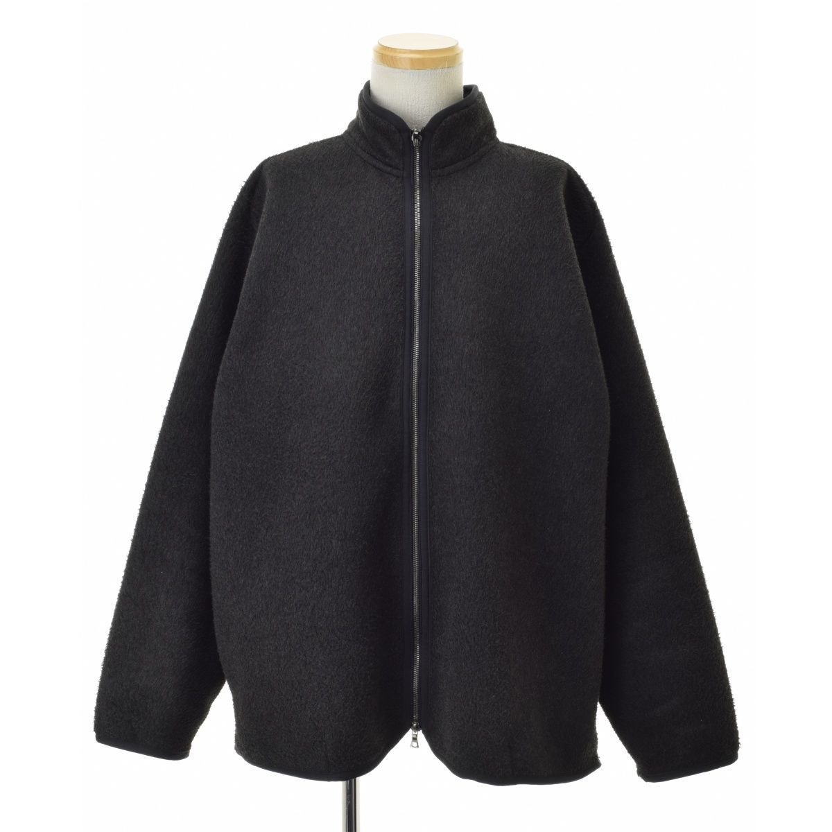 ブラームス cotton silk fleece zip jacket blurhms 22FW Cotton Silk Fleece ZIP Jacketスタイル.2022.9.25