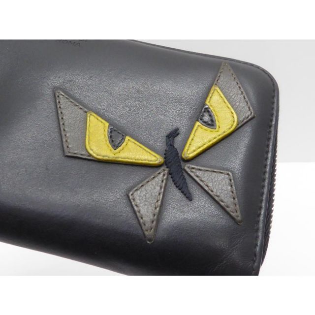FENDI バグズアイ モンスター 長財布 フェンディ FENDI モンスター バッグ バグズ 二つ折り長財布