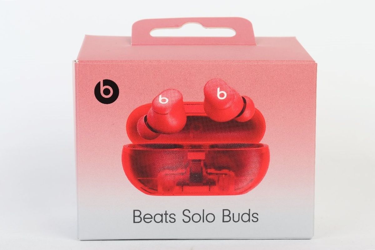 Beats Solo Buds トランスペアレントレッド MUW03PA/A ワイヤレス