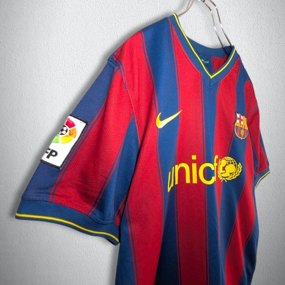 古着 サッカー ゲームシャツ バルセロナ イニエスタ ナイキ Lサイズ相当 LLC-HASEGAWATOSO_COM