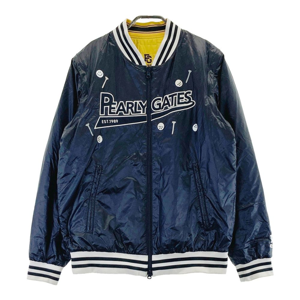 パーリーゲイツリバーシブルブルゾンサイズ4 美品【PEARLY GATES/パーリーゲイツ】リバーシブル中綿4way