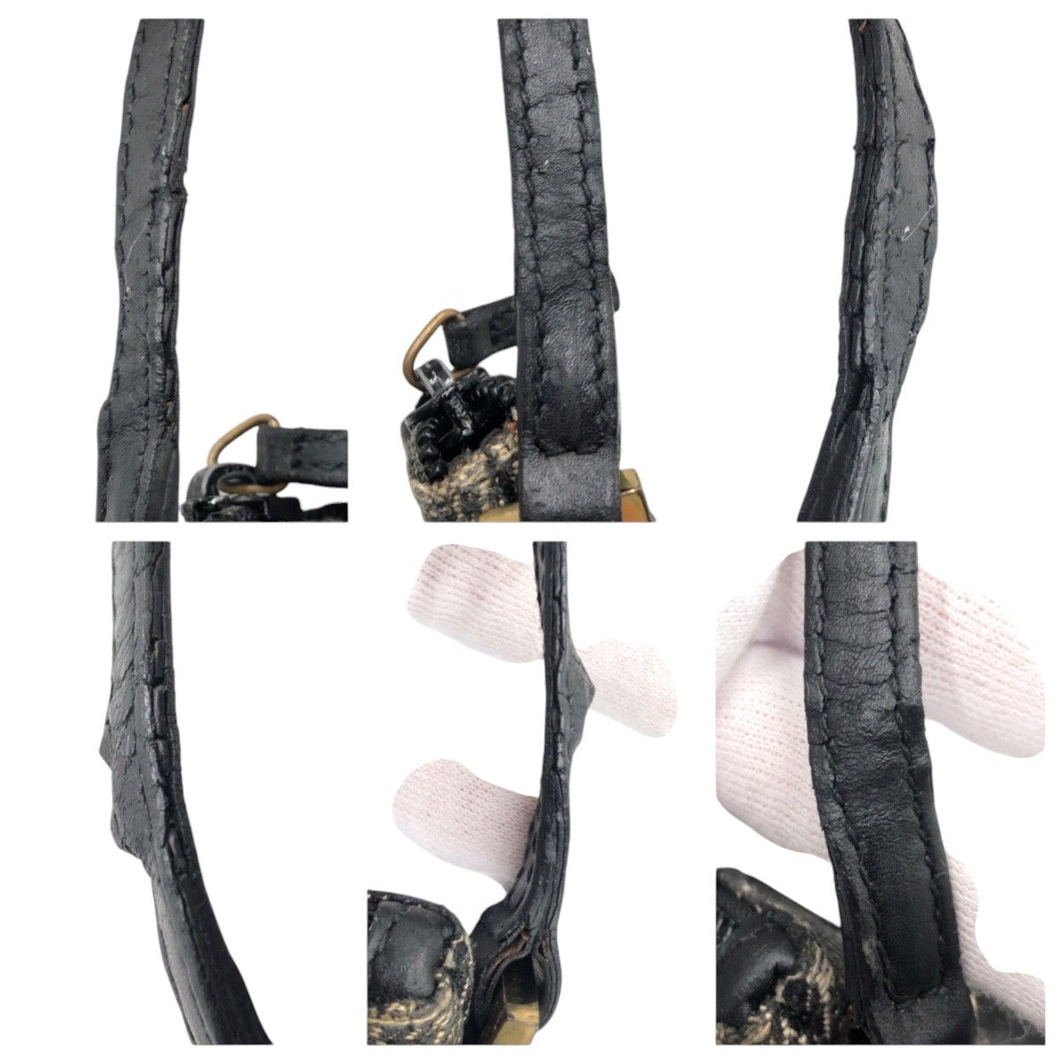 【美品】GUCCI グッチ バッグ アクセサリーバッグ GG柄 GUCCI グッチ GG柄 グレー GGキャンバス 07199 2133